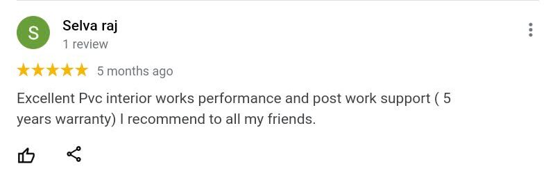 Tambaram UPVC Interiors