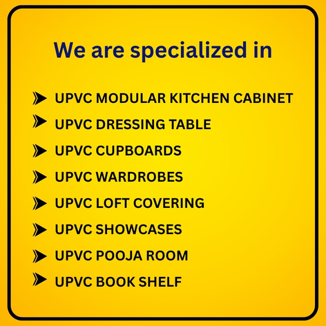 Upvc interiors in Chennai